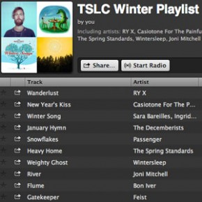Our New Year's Gift to You: TSLC's Winter Playlist